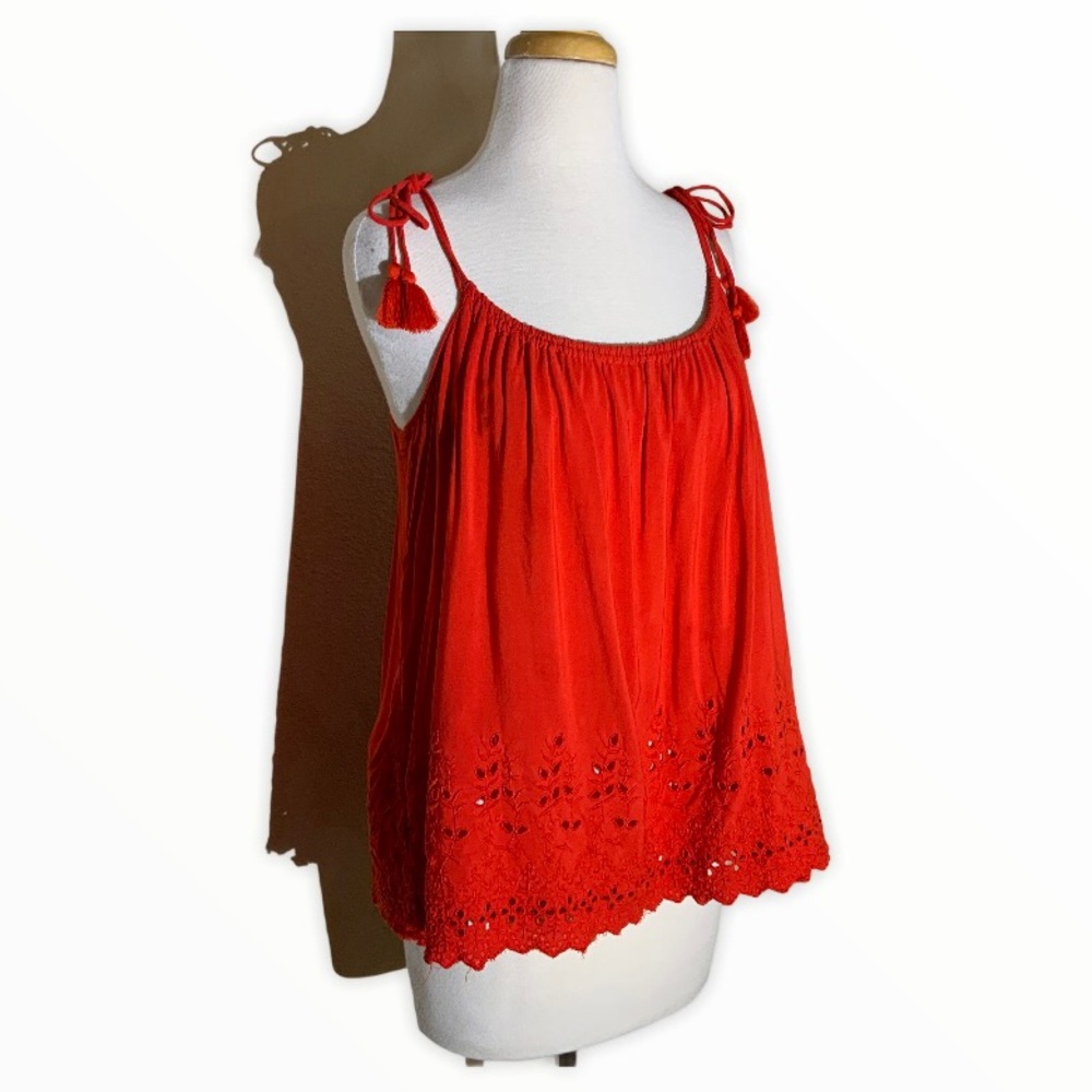 Loft Strap Tie Spaghetti Strap Top Size L